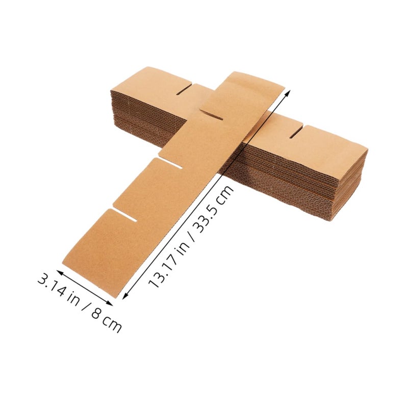 PRETYZOOM 48 Packing Dividers for Plates Glassware Fragile Items Cardboard Moving Box Inserts - Image 2